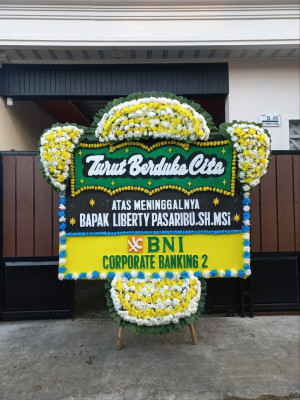 Papan Bunga Duka di Rejowinangun Utara