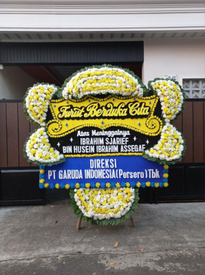 Papan Bunga Duka di Rejowinangun Utara
