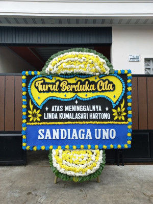 Papan Bunga Duka di Rejowinangun Utara
