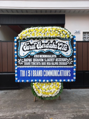 Papan Bunga Duka di Rejowinangun Utara